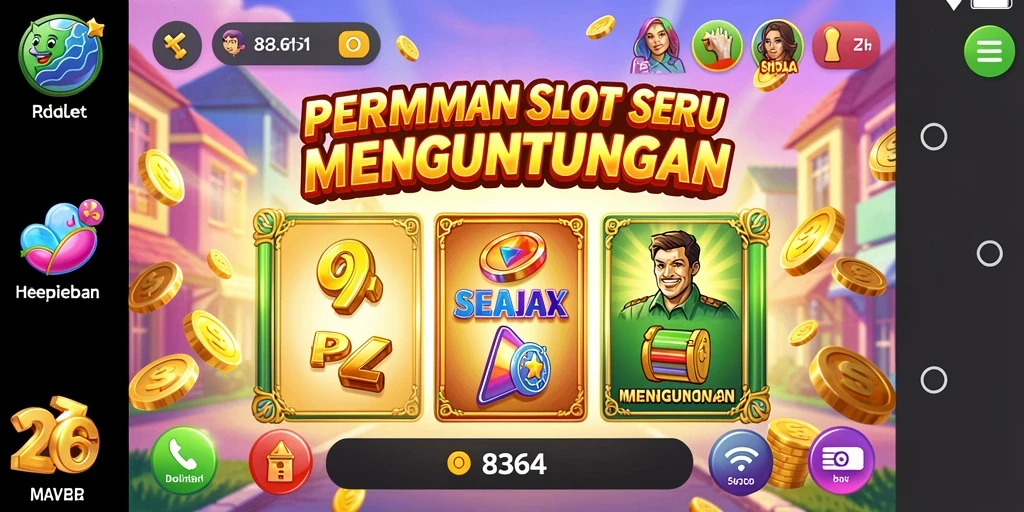 Tampilan gameplay menarik dari game Slot 8364 yang seru.