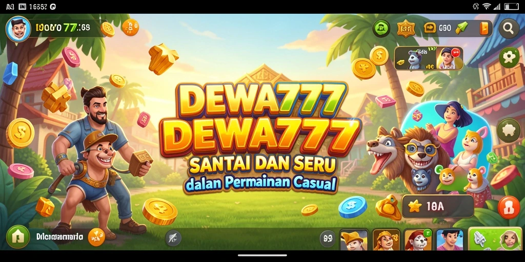 Gameplay seru DEWA777 yang menarik dan menghibur.