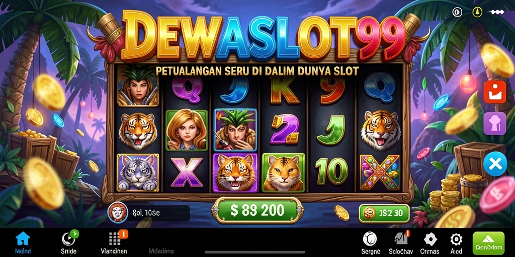 Screenshot DEWASLOT99 menampilkan gameplay petualangan yang seru.