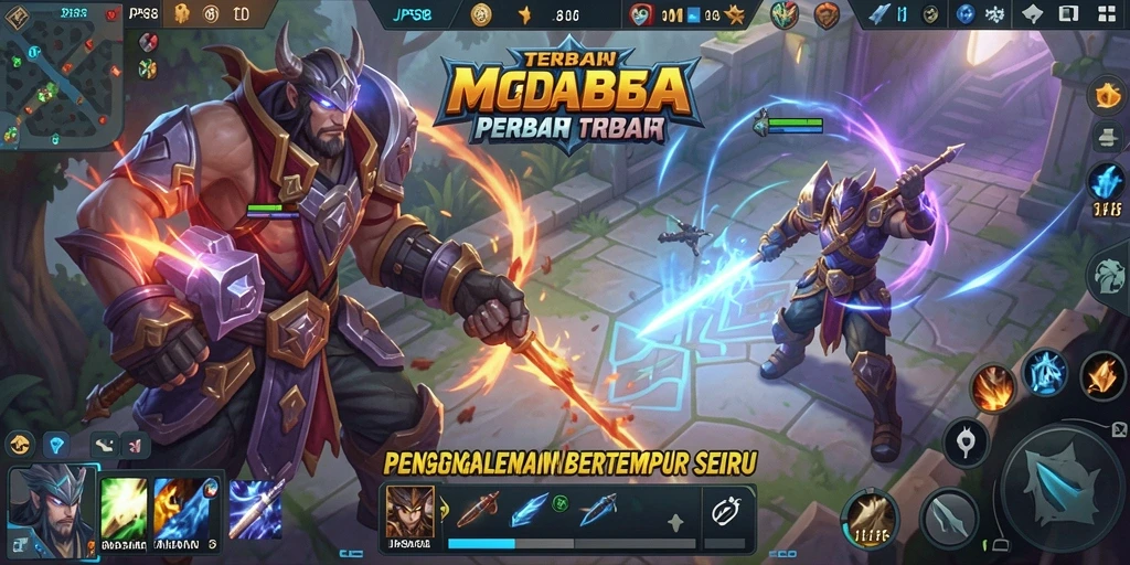 Screenshot gameplay JPS88 menampilkan pertarungan seru dan strategi tim.