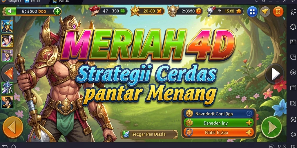 Tampilan strategis yang menegangkan di MERIAH4D.