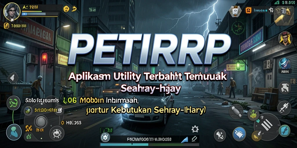 Tampilan utama PETIRRP yang memudahkan pengguna dalam mengelola tugas.
