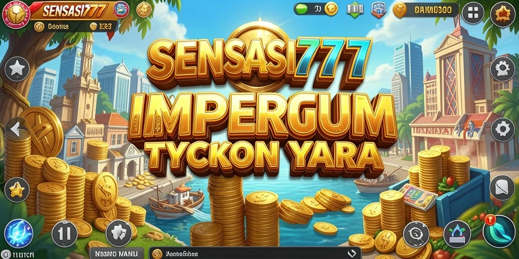 Tampilan gameplay SENSASI777 dengan grafik yang memukau.