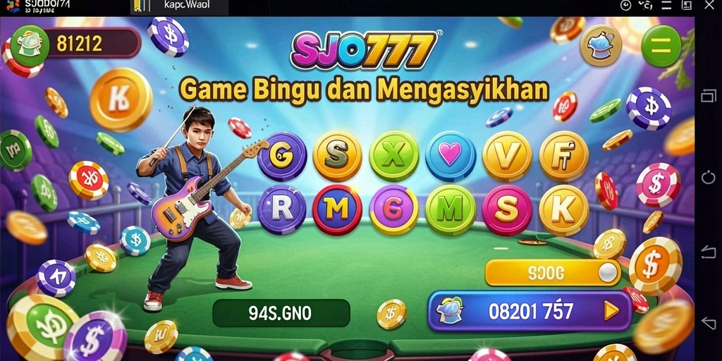 Screenshot utama SJO777 menampilkan gameplay Bingo yang menarik.