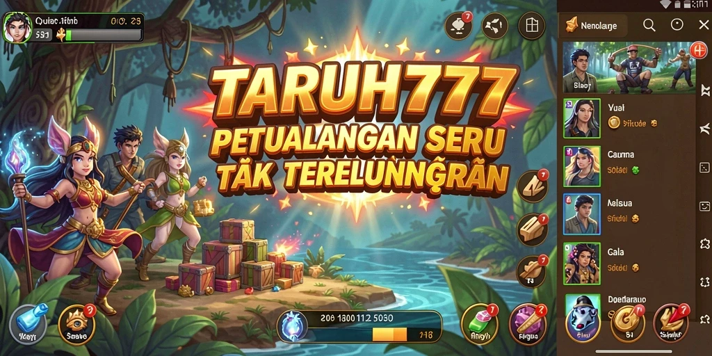 TARUH777: Tampilkan gameplay seru dan penuh tantangan di dunia petualangan.